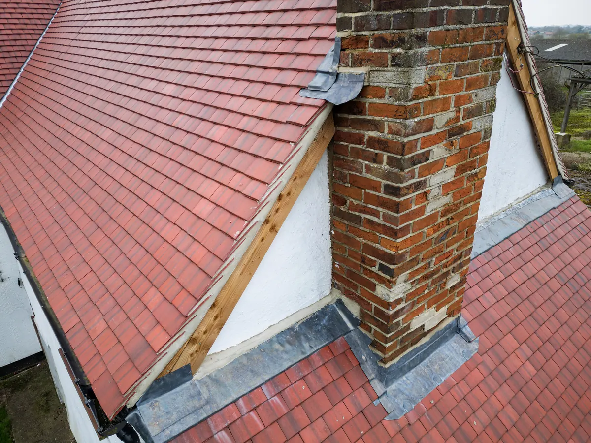 Leadwork on a property near Droitwich